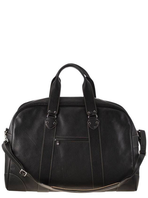 Grained calfskin Weekender bag - BRUNELLO CUCINELLI - BALAAN 2