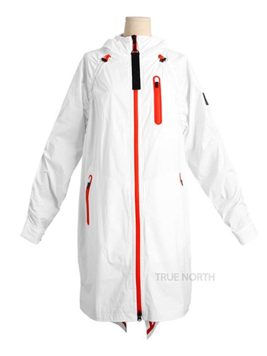 s Women's Rock Away Zip-Up Jacket White - MOOSE KNUCKLES - BALAAN.