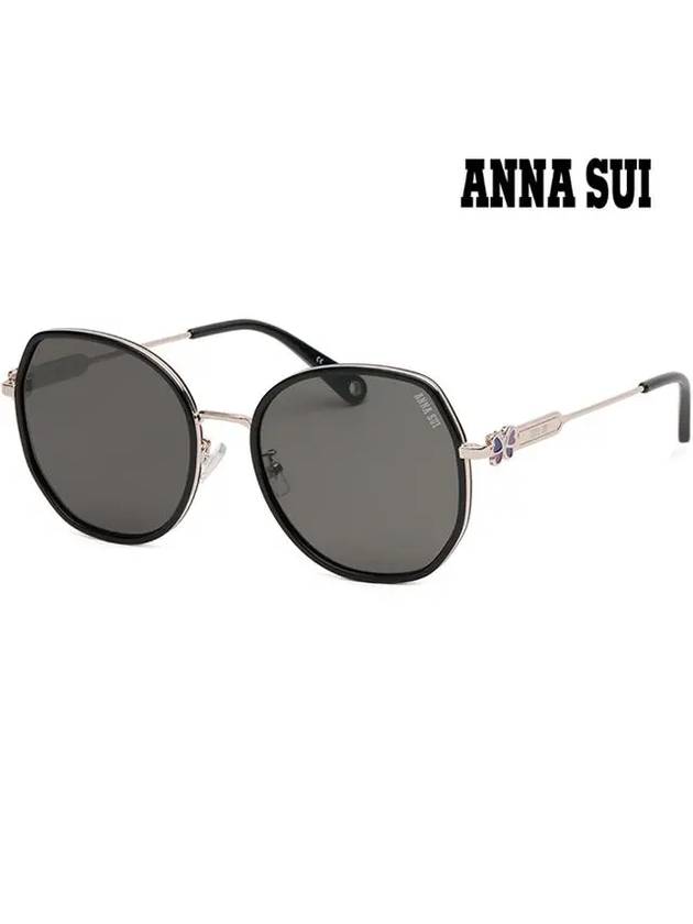 Sunglasses AS2206KS 001 Oversized Women's Fashion - ANNA SUI - BALAAN 4