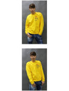 Vintage Back Logo Over Sweatshirt Yellow - OFF WHITE - BALAAN 3