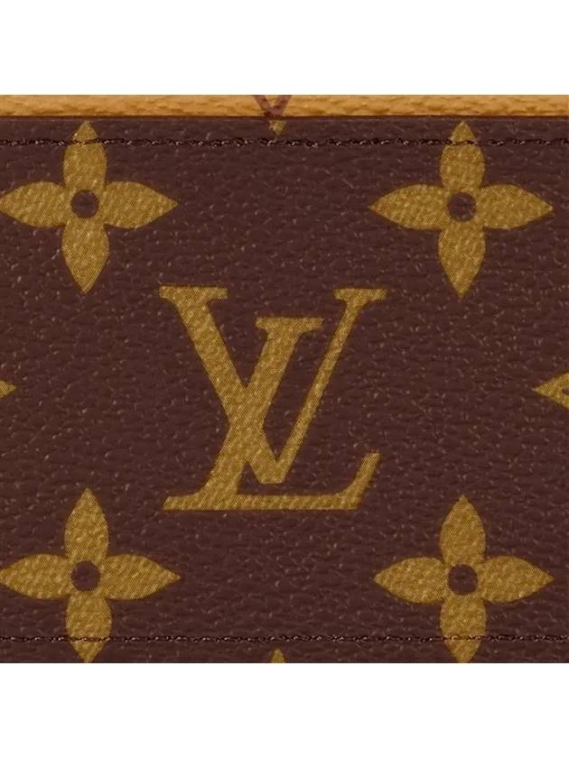 Monogram Reverse Canvas Card Wallet Brown - LOUIS VUITTON - BALAAN 8