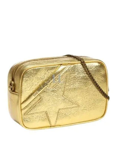 Laminated Leather Star Shoulder Bag Gold - GOLDEN GOOSE - BALAAN 2