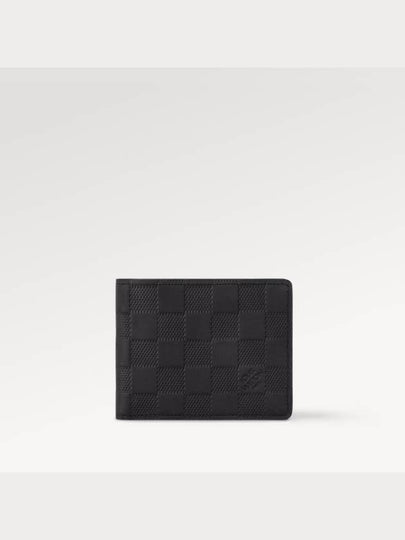 Slender Damier Half Wallet Black - LOUIS VUITTON - BALAAN 2