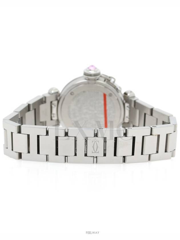 Miss Pasha Steel Watch Pink W3140023 Limited Edition - CARTIER - BALAAN 2