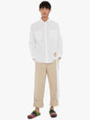 iong sleeve shirt with fringe details - JW ANDERSON - BALAAN 2