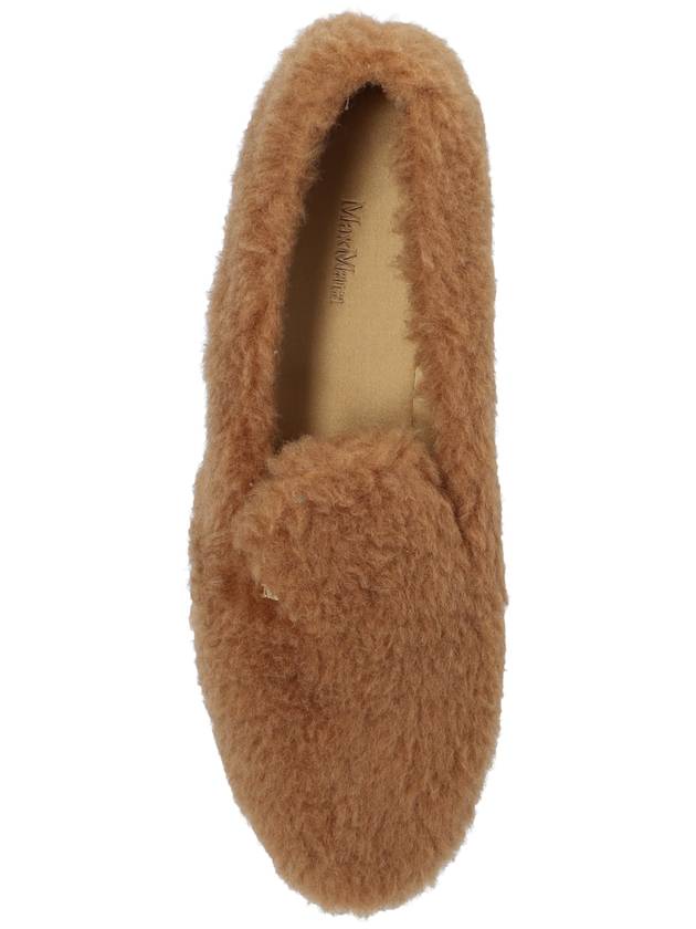 Max Mara Loafers With Logo, Women's, Brown - MAX MARA - BALAAN 6