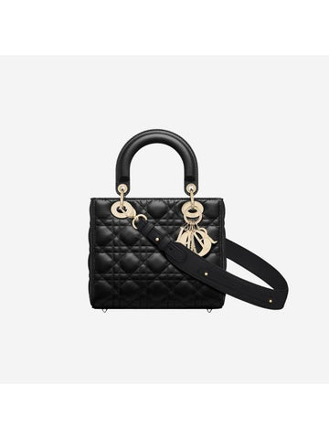 Lady My ABCDior Lady Small Tote Bag Black - DIOR - BALAAN 1