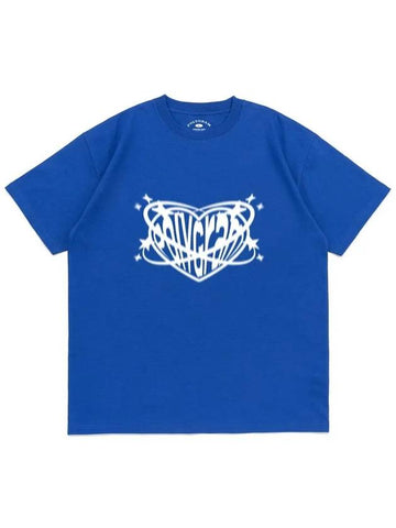 HEART ORBIT T SHIRTS OCEAN BLUE - POLYGRAM - BALAAN 1