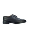 Men's Classic Long Wing Brogue Lace Up Brogue Shoes Black - THOM BROWNE - BALAAN 4