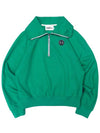 Half Zipper Sweatshirts Green - THE GREEN LAB - BALAAN 5