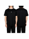 Shadow Project Logo Short Sleeve T-Shirt Black - STONE ISLAND - BALAAN 2