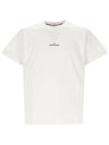 Stamp One Print Short Sleeve T-Shirt White - STONE ISLAND - BALAAN 2