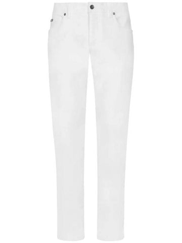 logo embellished slim fit jeans GYJCCDG8JR8 - DOLCE&GABBANA - BALAAN 1