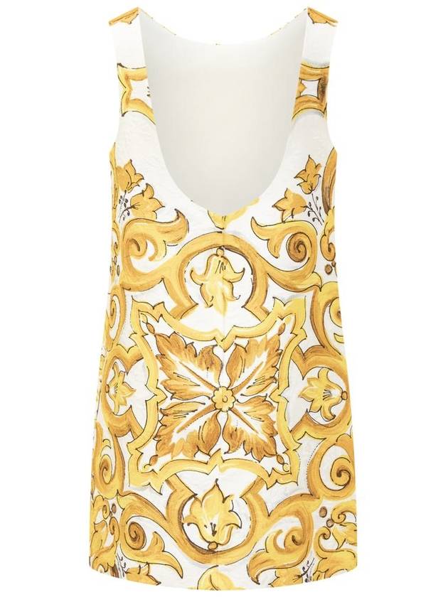 Dolce & Gabbana Majolica Brocade Dress - DOLCE&GABBANA - BALAAN 2