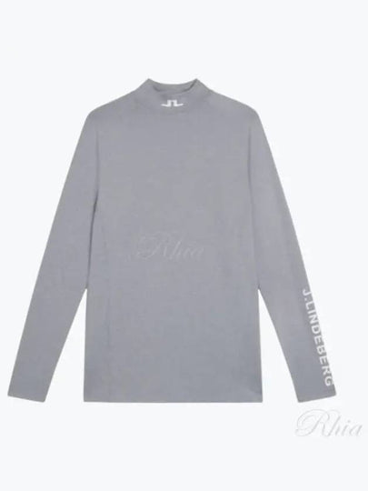 Aello Soft Compression Long Sleeve T-Shirt Grey Melange - J.LINDEBERG - BALAAN 2