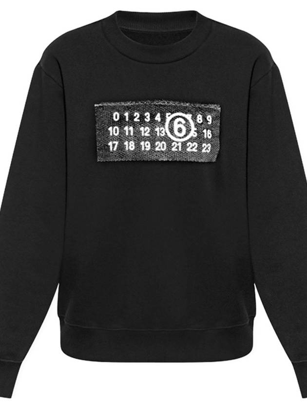 Women s Numbering Printing Sweatshirt Black S52GU0221 - MAISON MARGIELA - BALAAN 4