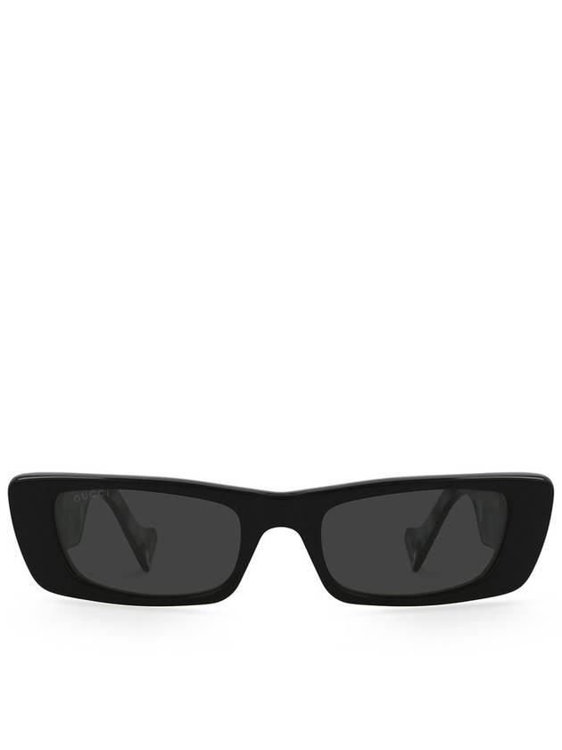 Eyewear Square Frame Sunglasses Black - GUCCI - BALAAN 2