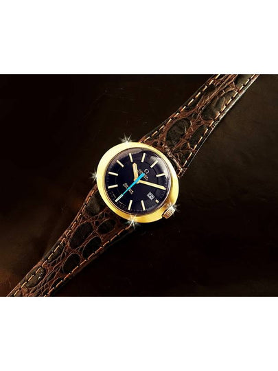 Geneve Dynamic Women s Automatic Leather Watch - OMEGA - BALAAN 2