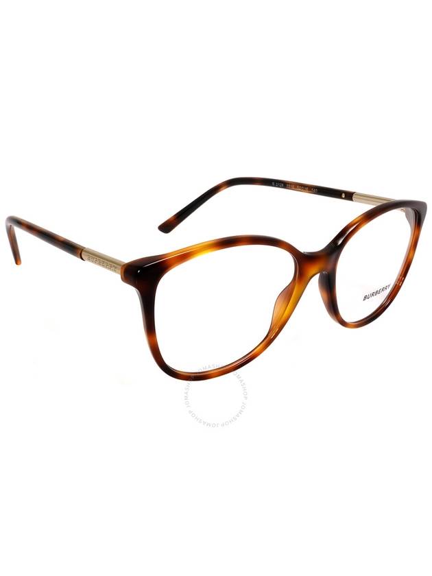 Eyewear Round Frame Eyeglasses Havana - BURBERRY - BALAAN 2