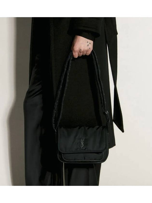 Nylon Avignon Crossbody Bag Black - SAINT LAURENT - BALAAN 2