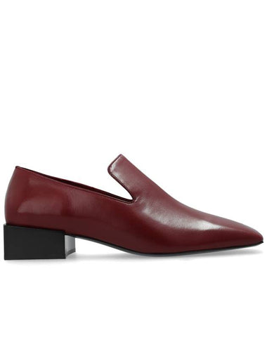 FERRAGAMO Leather Shoes Carmelita, Women's, Burgundy - SALVATORE FERRAGAMO - BALAAN 1