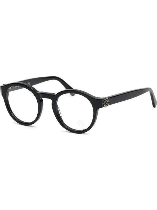 Eyewear Round Glasses Black - MONCLER - BALAAN 8