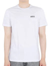 Men's Small Logo Essential Short Sleeve T-Shirt White - BARBOUR - BALAAN 3