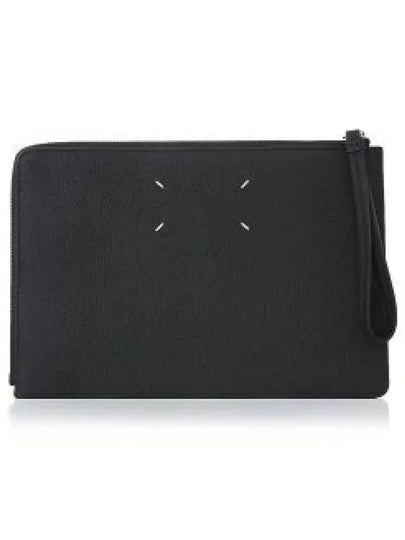 4 Stitch Clutch Bag Black - MAISON MARGIELA - BALAAN 2