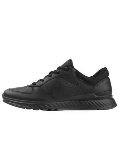 Women's Exostride Low Top Sneakers Black - ECCO - BALAAN 1