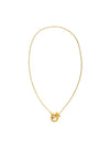 Women Medusa Rolo Chain Polished Necklace Gold - VERSACE - BALAAN 1