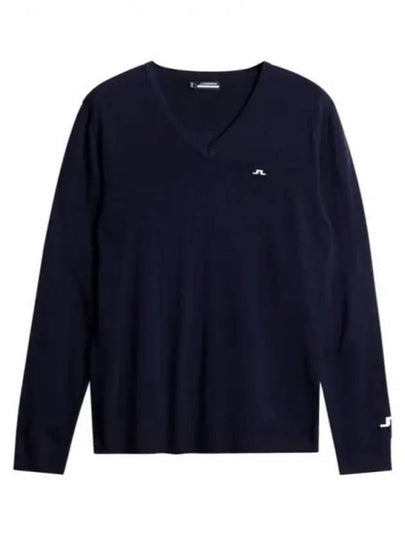 Men's Lymann Knit Sweater Navy - J.LINDEBERG - BALAAN 2