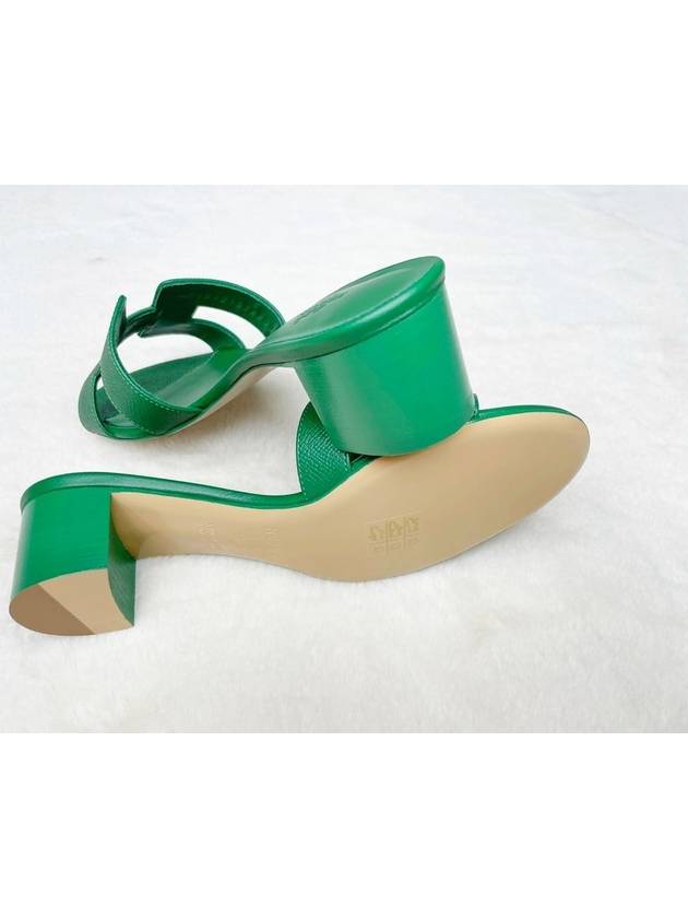 Oasis Sandals Green H151215Z - HERMES - BALAAN 5