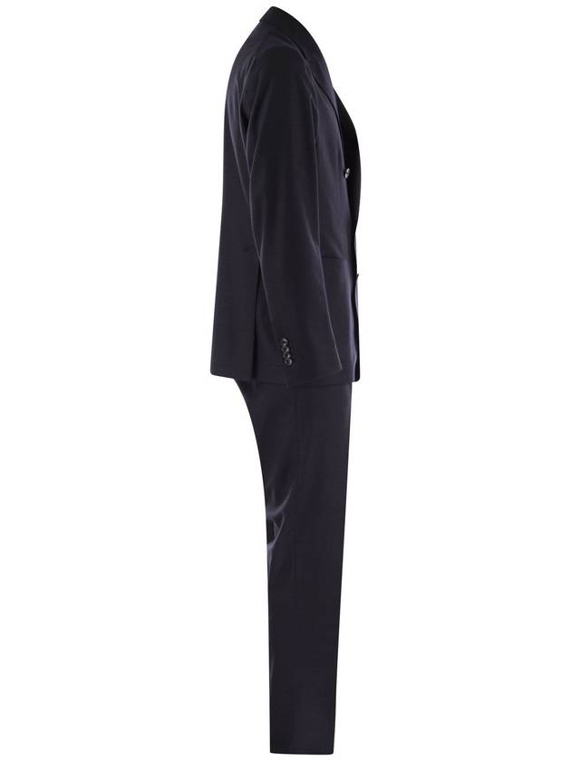 Wool and cashmere double-breasted suit - TAGLIATORE - BALAAN 3