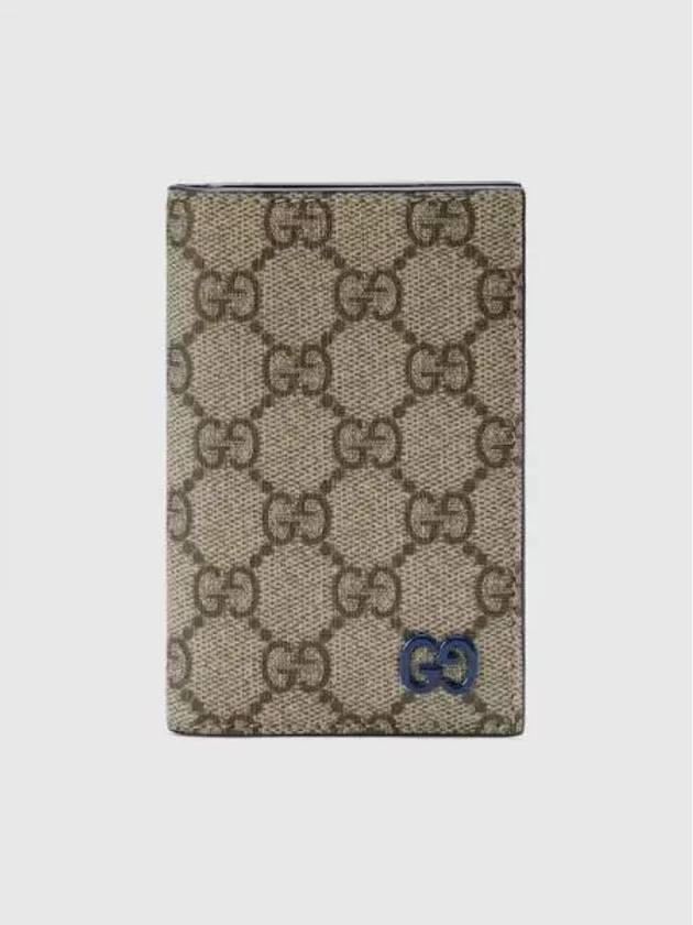 Supreme GG Detail Long Card Wallet Beige Ebony - GUCCI - BALAAN 2