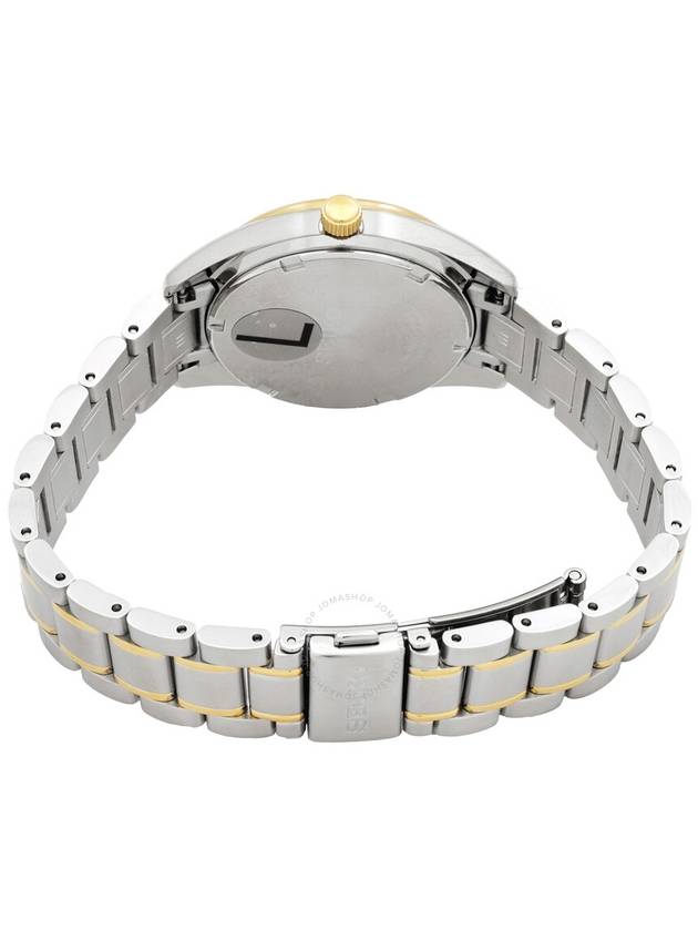 Seiko Diamonds Quartz Silver Dial Two-Tone Ladies Watch SUR582P1 - SEIKO - BALAAN 3