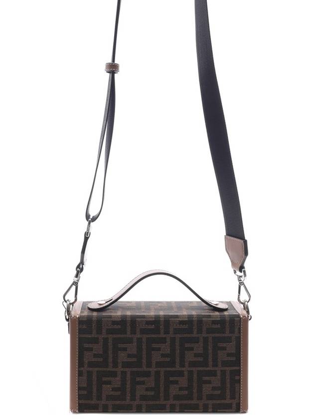 Baguette Soft Cross Bag Brown - FENDI - BALAAN 5