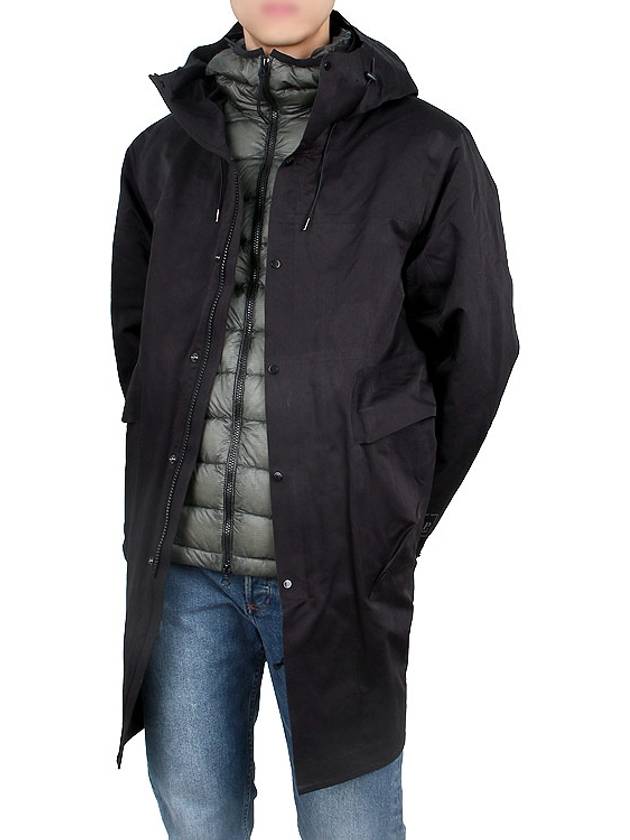 Metropolis Series A.A.C. Hooded Parka Black - CP COMPANY - BALAAN 4