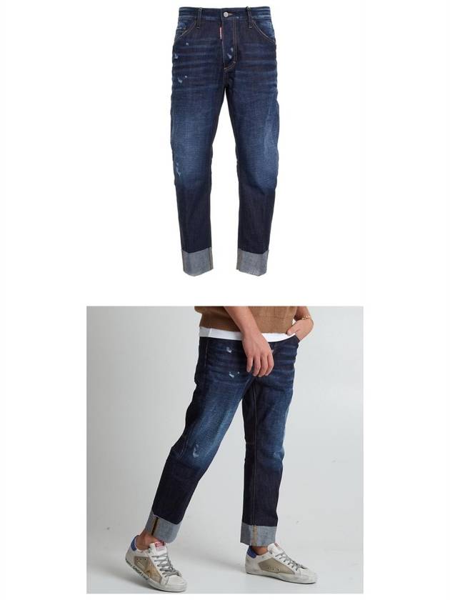 Men's Sailor Jeans Blue - DSQUARED2 - BALAAN 5