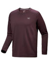 Cormac Heavyweight Long Sleeve T-Shirt Phantom - ARC'TERYX - BALAAN 2