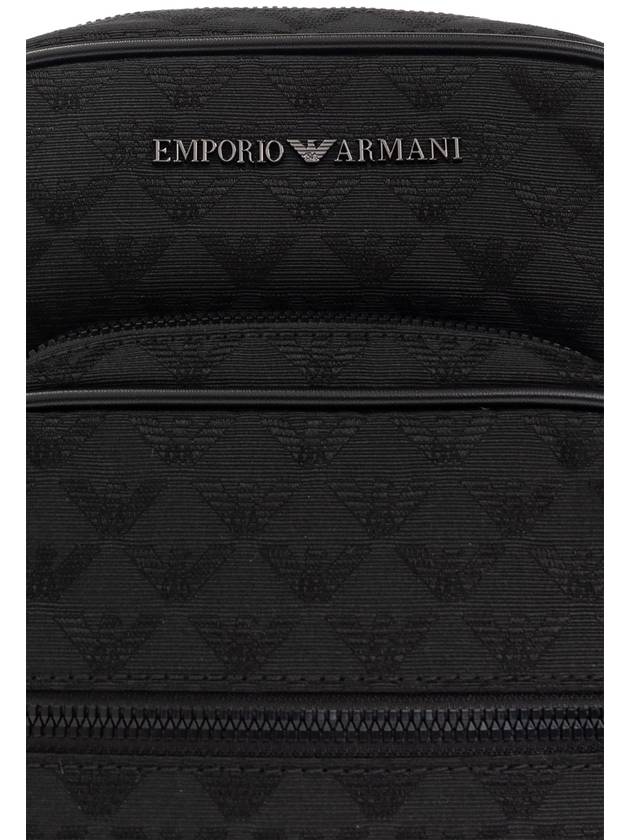 Lettering Logo Monogram Jacquard Backpack Y4O419Y022V - EMPORIO ARMANI - BALAAN 7