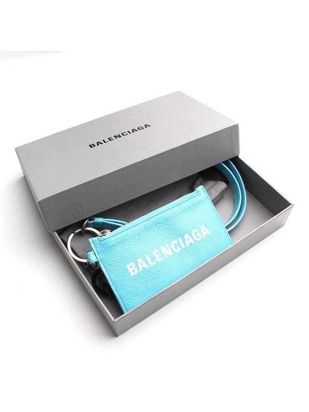 Light blue card wallet - BALENCIAGA - BALAAN 4