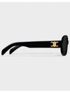 Eyewear Triomphe Acetate Sunglasses Black - CELINE - BALAAN 4