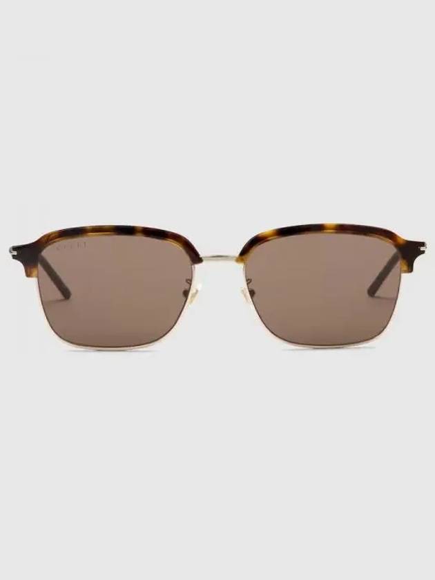 Specialized Fit Square Sunglasses Gold - GUCCI - BALAAN 2