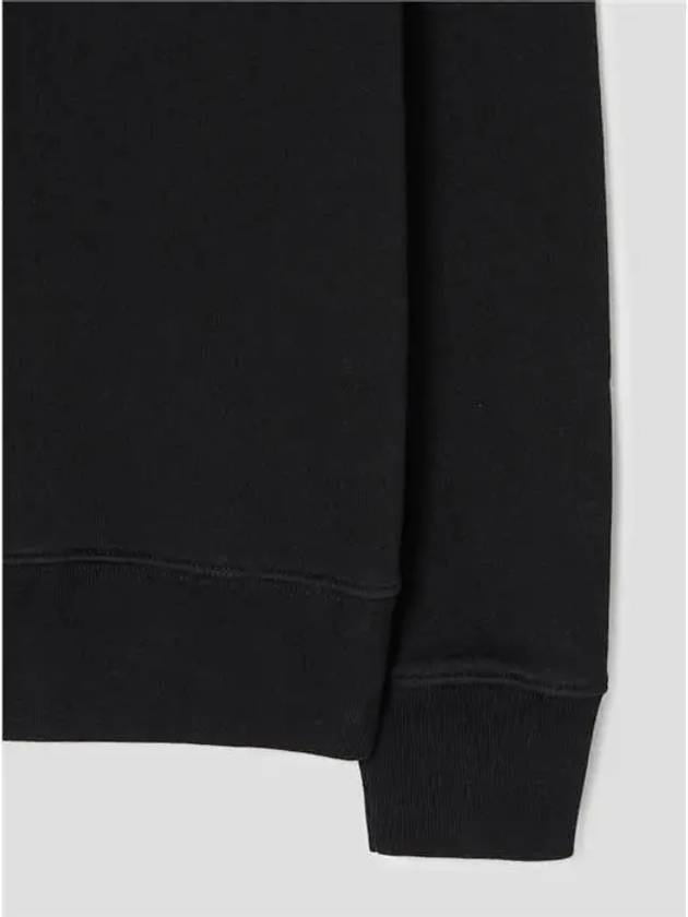 Fox Head Patch Regular Sweatshirt Black - MAISON KITSUNE - BALAAN 5