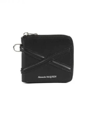 Alexander McQUEEN logo detail leather wallet - ALEXANDER MCQUEEN - BALAAN 1