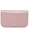 Heartlock compact business card card wallet rose gold - LE MASQUE - BALAAN 5