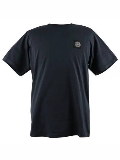 Wappen Logo Patch Short Sleeve T-Shirt Navy - STONE ISLAND - BALAAN 2