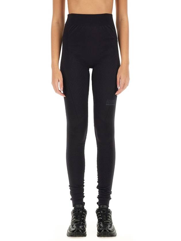 LEGGINGS WITH LOGO - MAISON MARGIELA - BALAAN 3