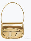 1DR Mirrored Leather Shoulder Bag Gold - DIESEL - BALAAN 2