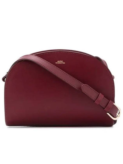 Demi Lune Half Moon Cross Bag Burgundy - A.P.C. - BALAAN 2